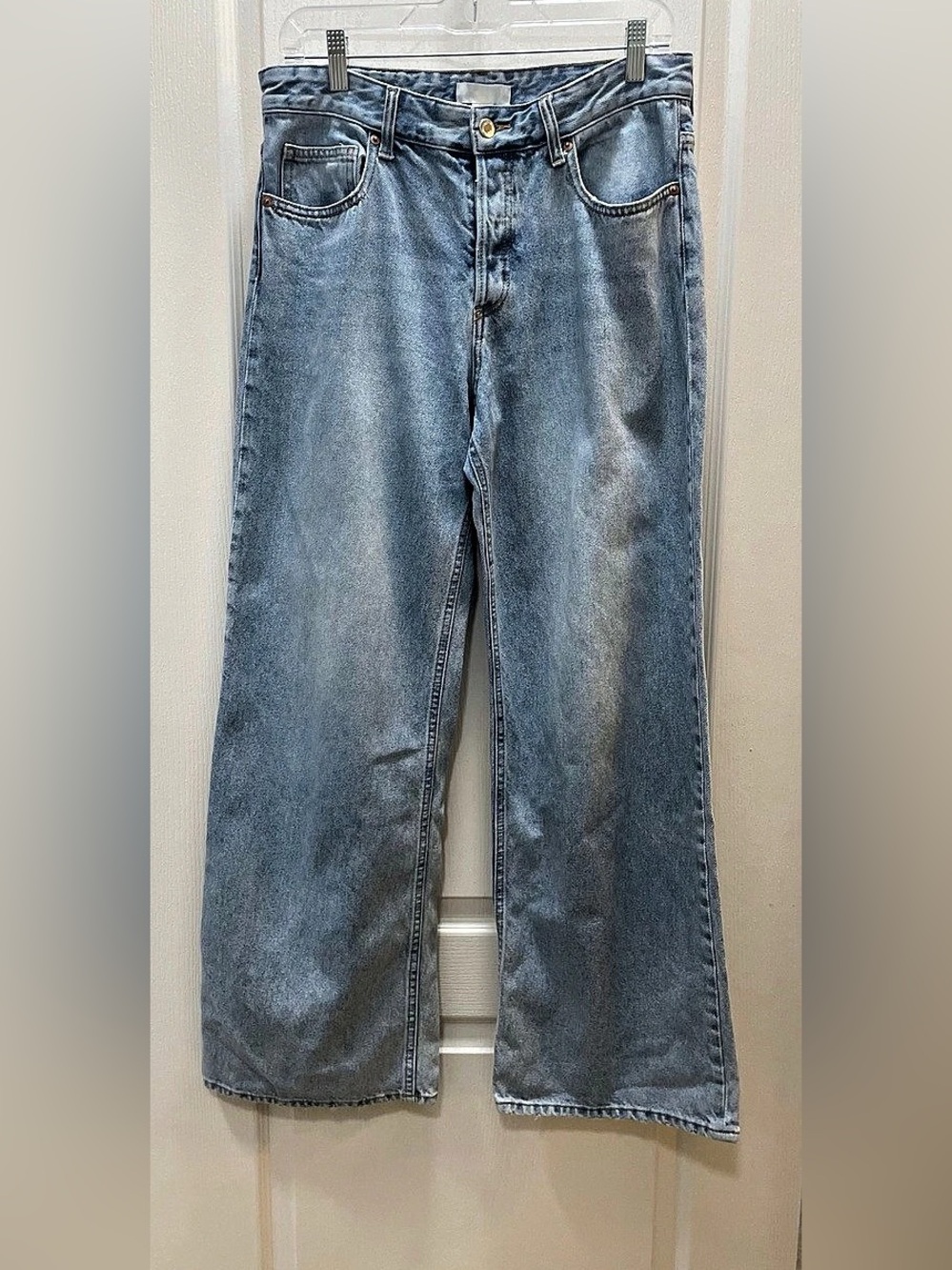 H&M Straight Leg Jeans in Blue Size US 4